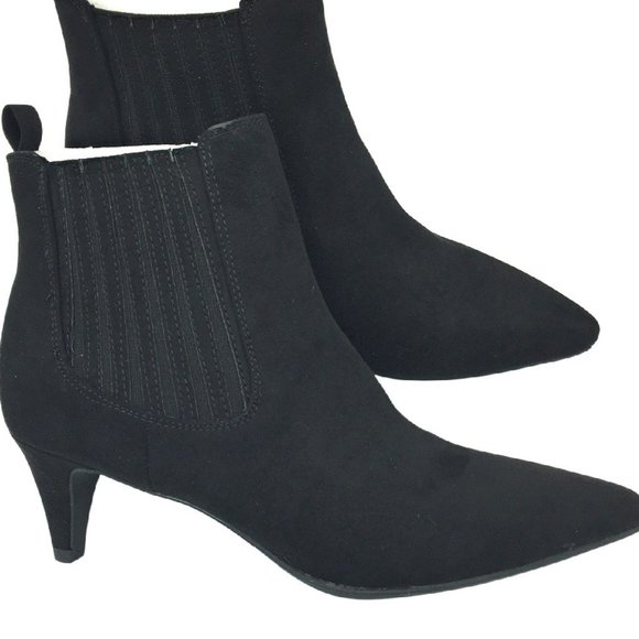 Bar III Shoes - NWT  BAR III Black Kitten Heel Ankle Boots 6.5 M